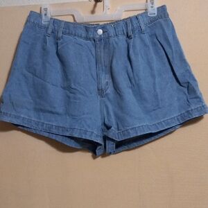 Women's Blue Denim Shorts